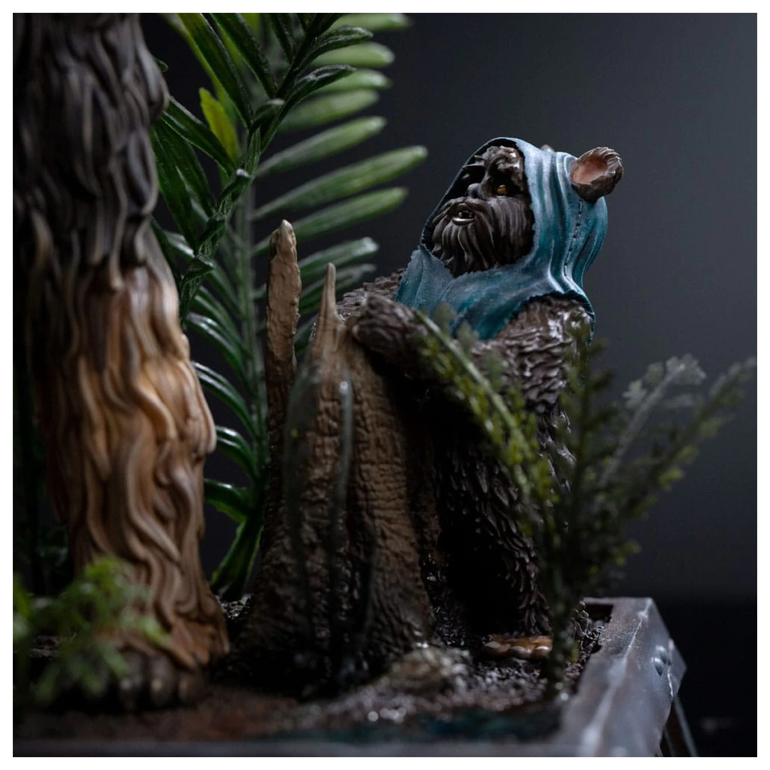 Star Wars Episode VI Art Scale Statuie 1/10 Chewbacca and Tokkat 22 cm poza produsului