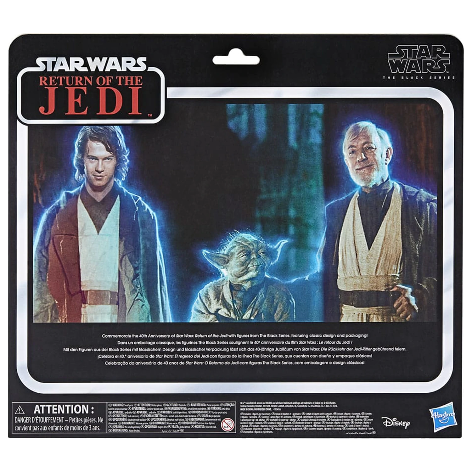 Star Wars Episode VI Black Series Figurina de actiune 3-Pack Force Spirits 15 cm poza produsului