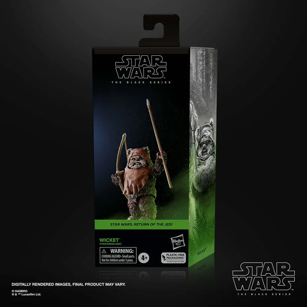 Star Wars Episode VI Black Series Figurina de acțiune Wicket poza produsului