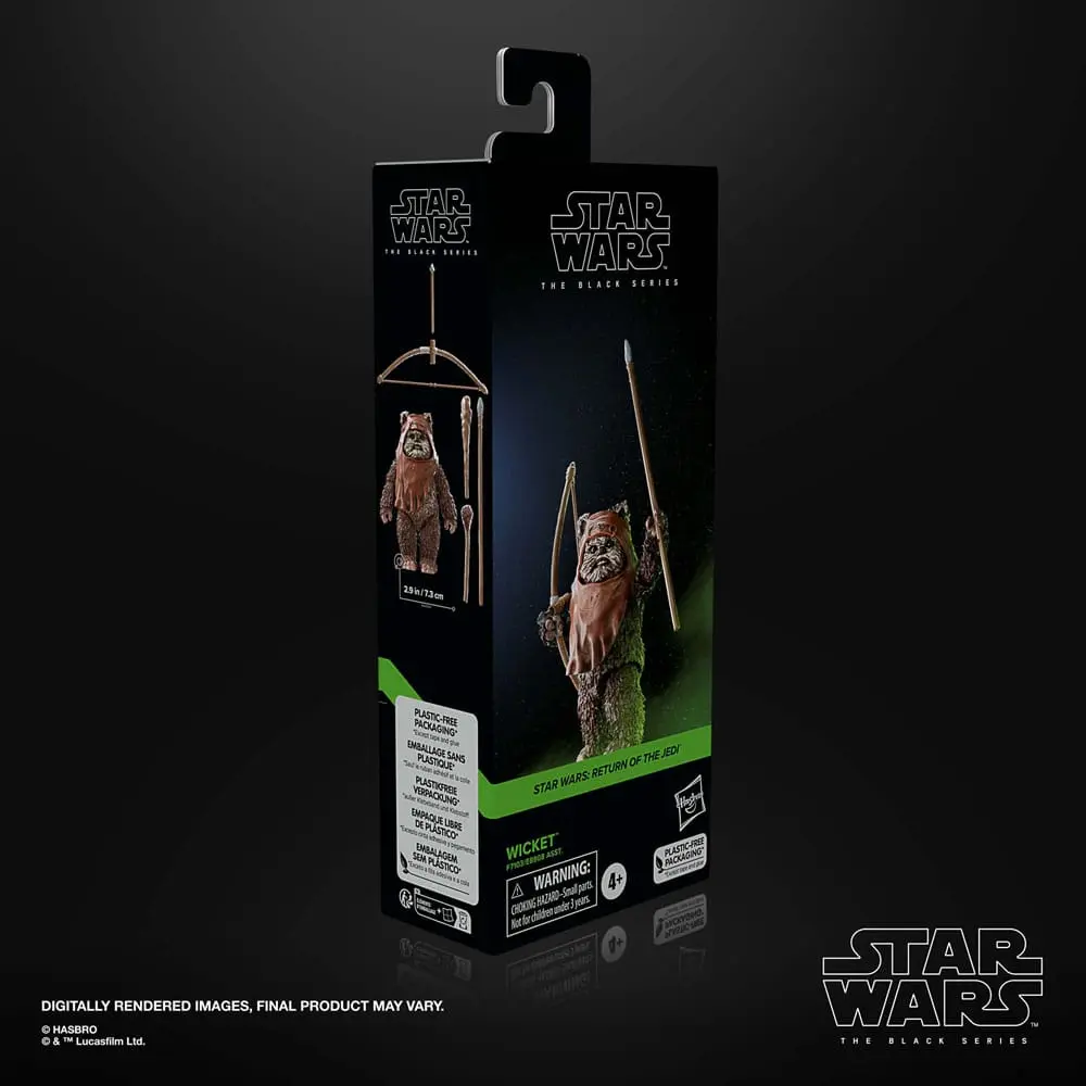 Star Wars Episode VI Black Series Figurina de acțiune Wicket poza produsului