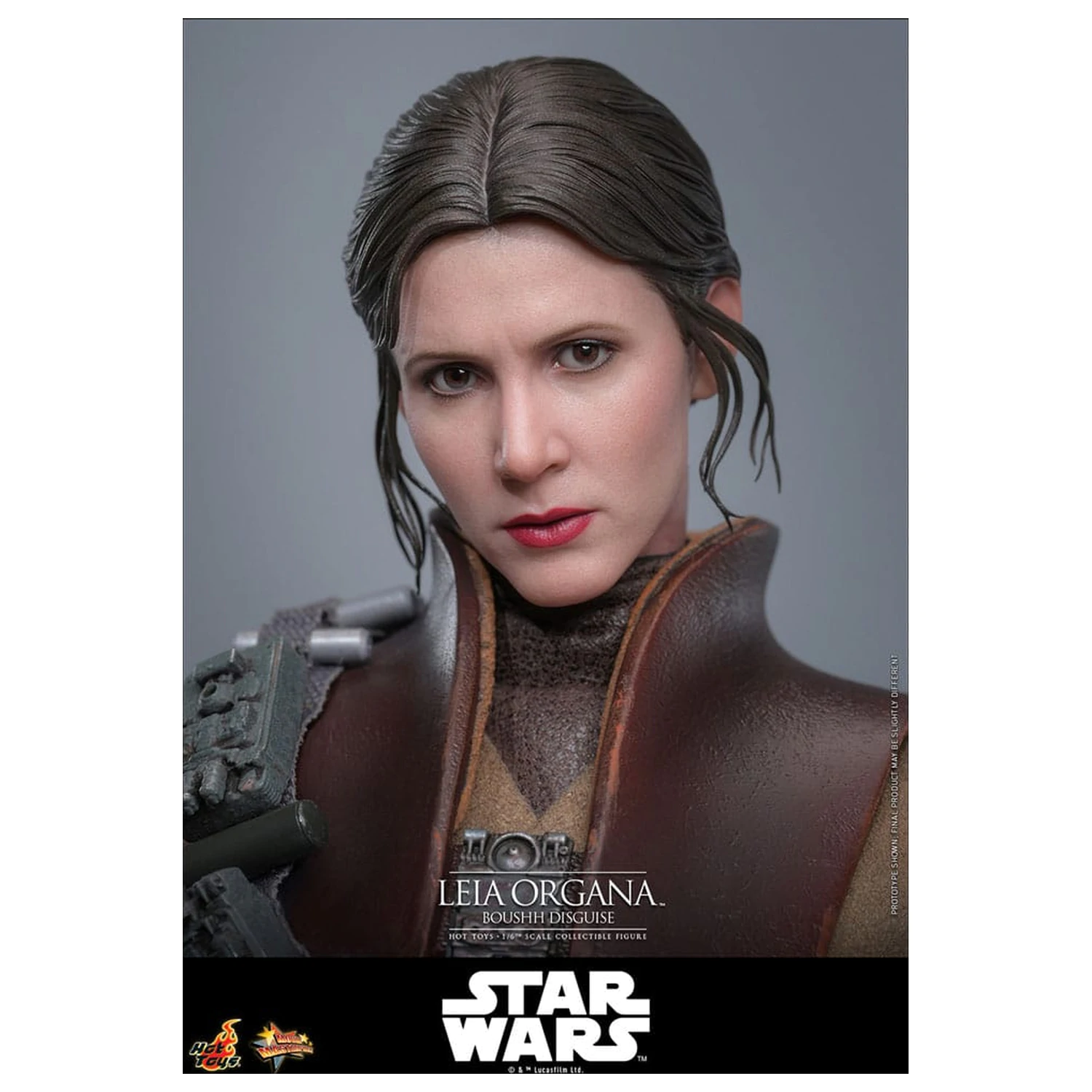 Star Wars Episode VI Movie Masterpiece Figurina de actiune 1/6 Leia Organa (Boushh Disguise) 27 cm poza produsului