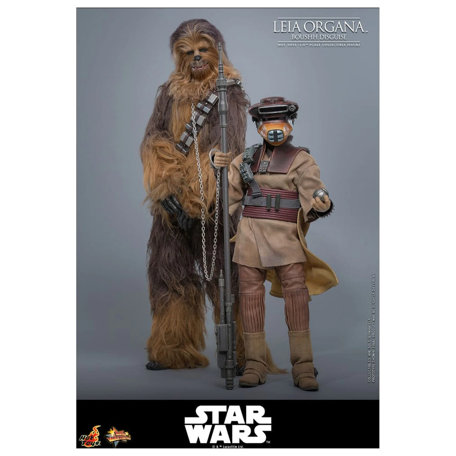 Star Wars Episode VI Movie Masterpiece Figurina de actiune 1/6 Leia Organa (Boushh Disguise) 27 cm poza produsului
