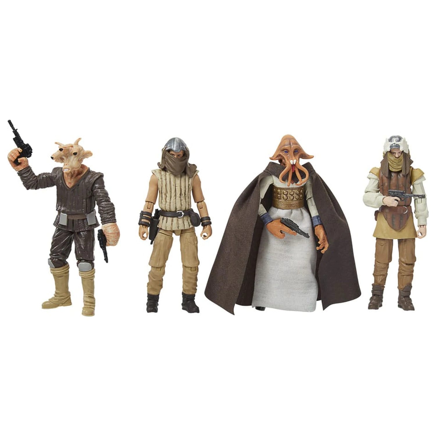 Star Wars Episode VI Vintage Collection Action Figure 4-Pack Jabba's Court Denizens 10 cm poza produsului