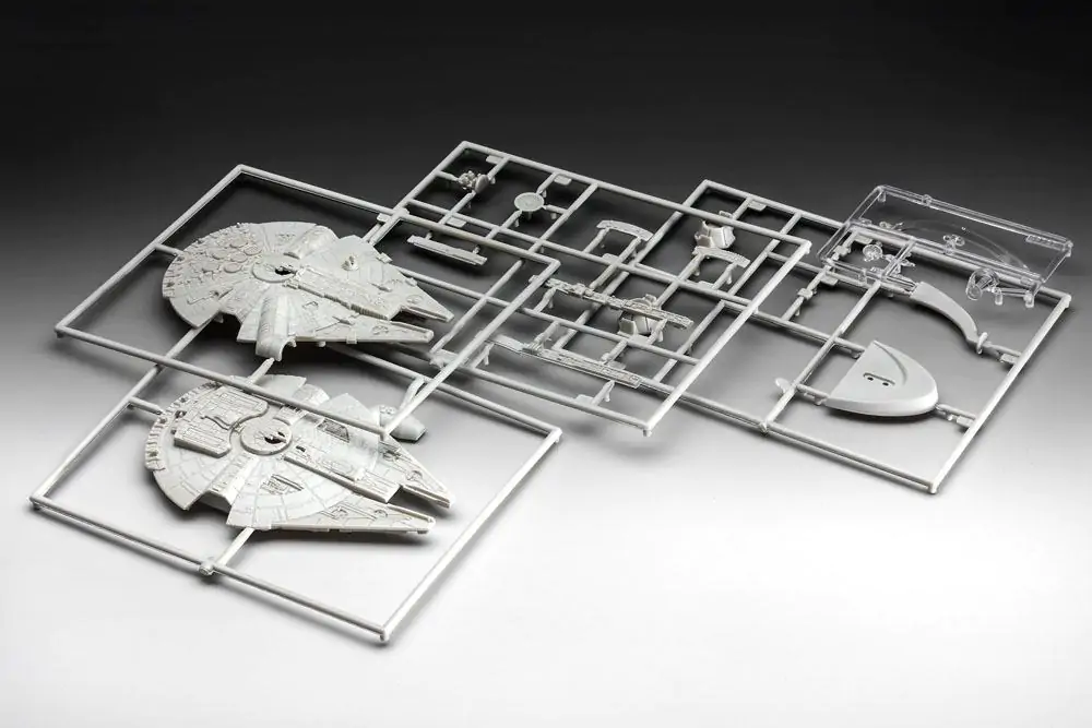 Star Wars Episode VII Model Kit 1/241 Millennium Falcon 10 cm Set de model 1/241 Millennium Falcon 10 cm poza produsului