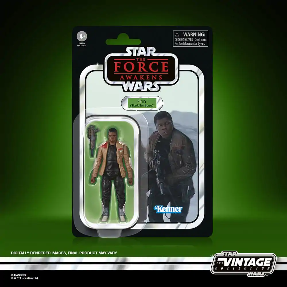 Star Wars Episodul VII Colecție Vintage Figurina de Acțiune Finn (Baza Starkiller) 10 cm poza produsului