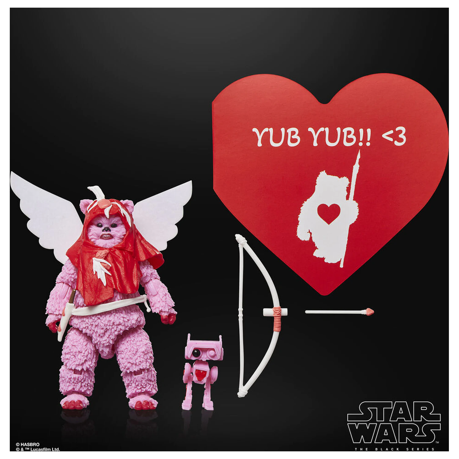 Figurină Star Wars Ewok Valentine's Day Edition poza produsului