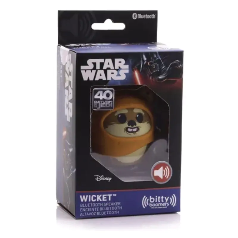 Star Wars Ewok Wicket Bitty Boomers Mini boxă Bluetooth poza produsului