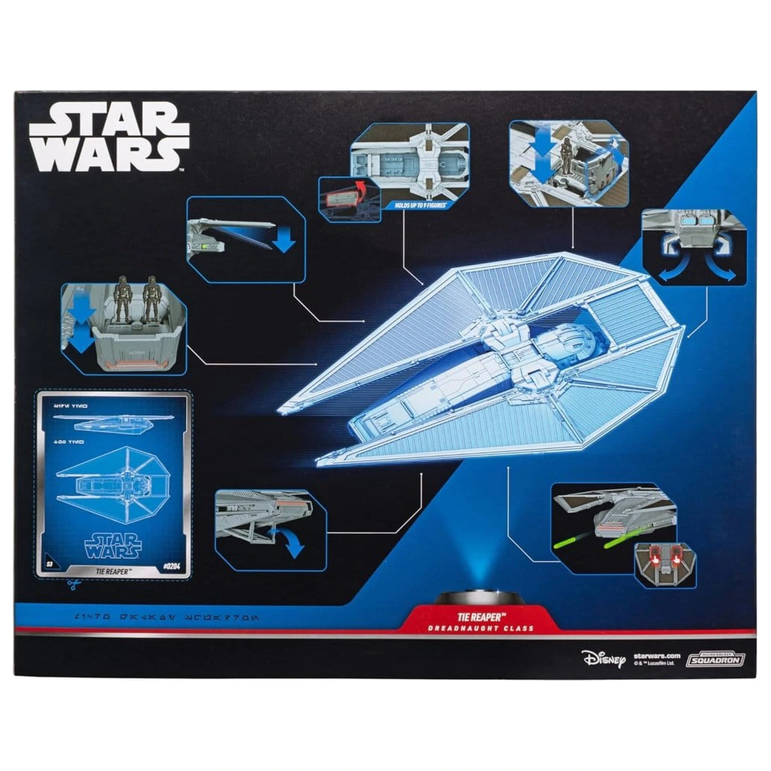 Star Wars Feature Vehicle Dreadnaught Class TIE Reaper Attack Lander 23 cm poza produsului