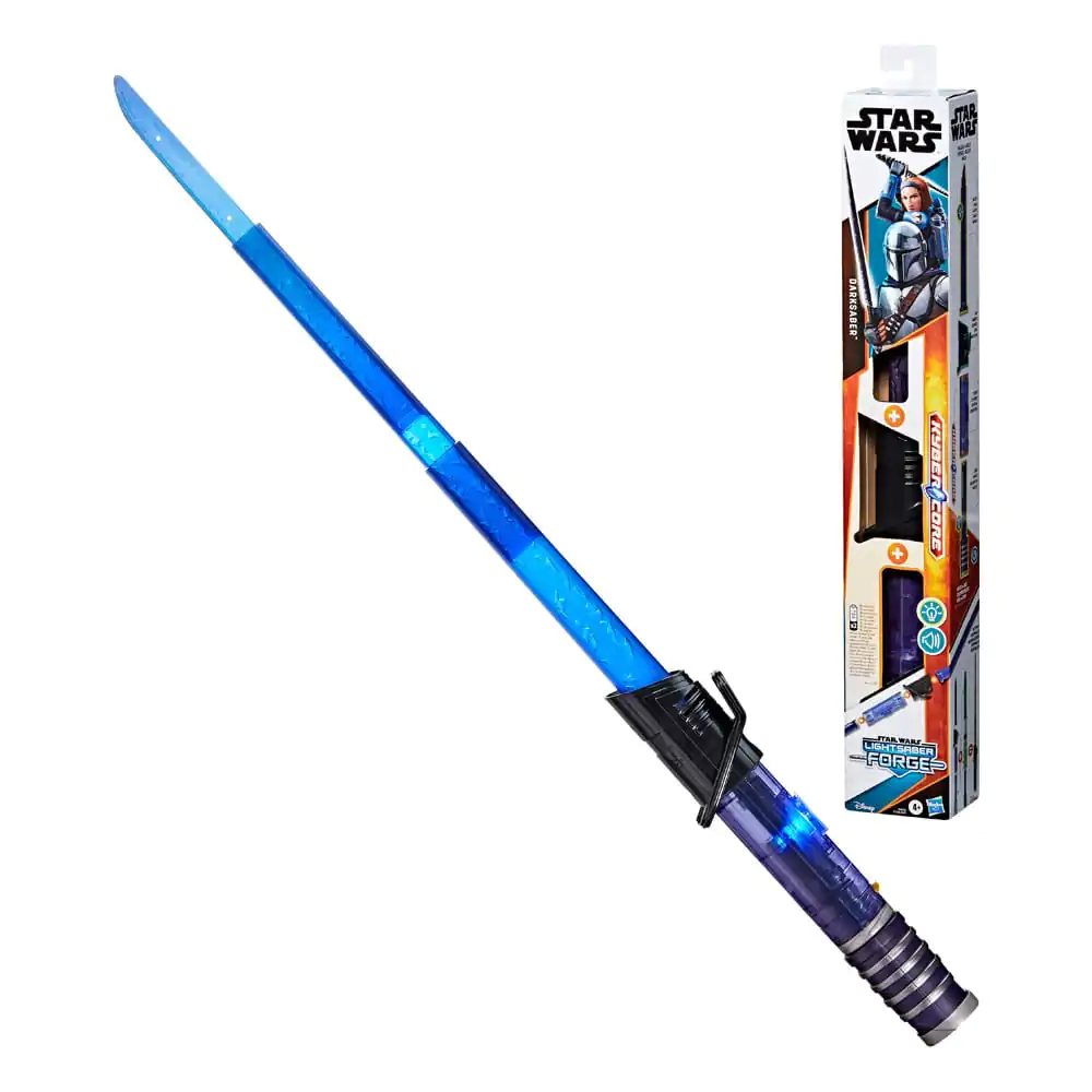 Star Wars Lightsaber Forge Kyber Core Roleplay Replica Electronic Lightsaber Darksaber poza produsului