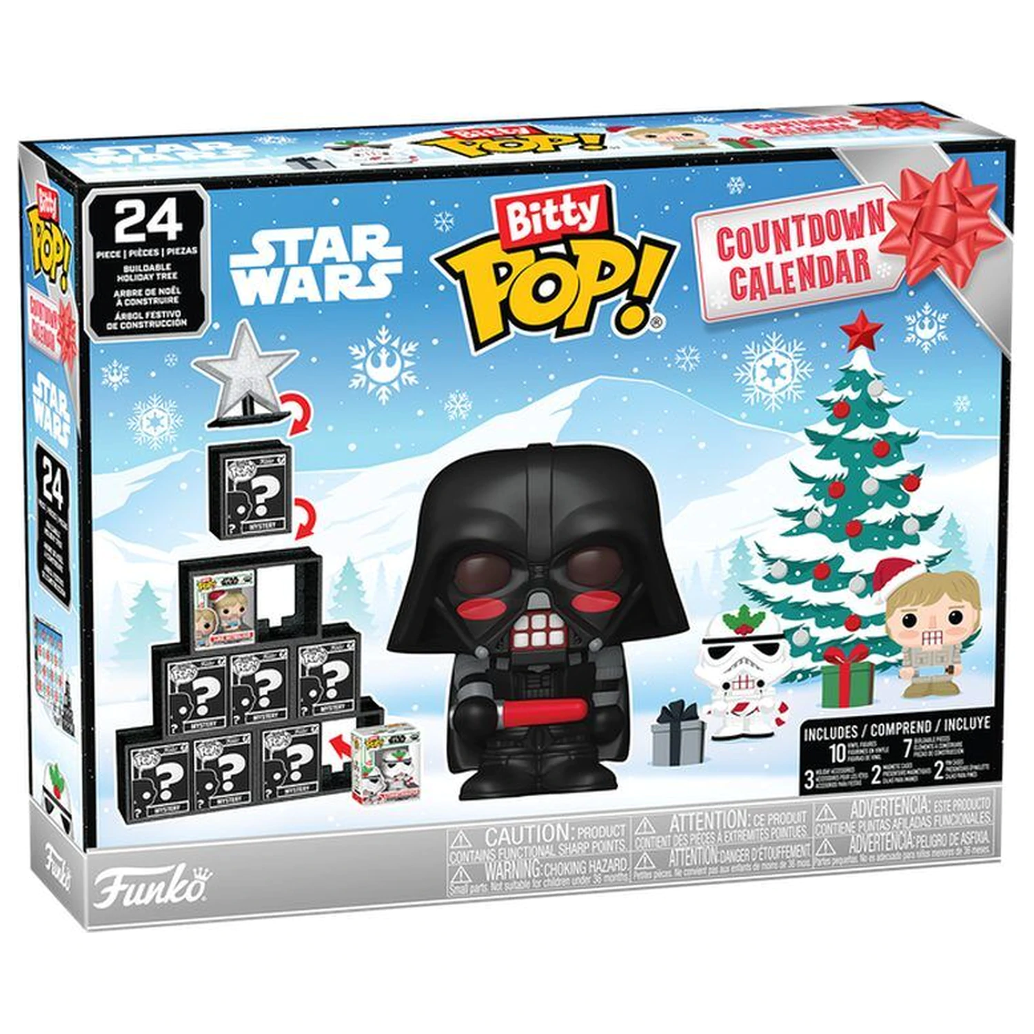 Funko Bitty Pop Calendar de Advent Star Wars poza produsului