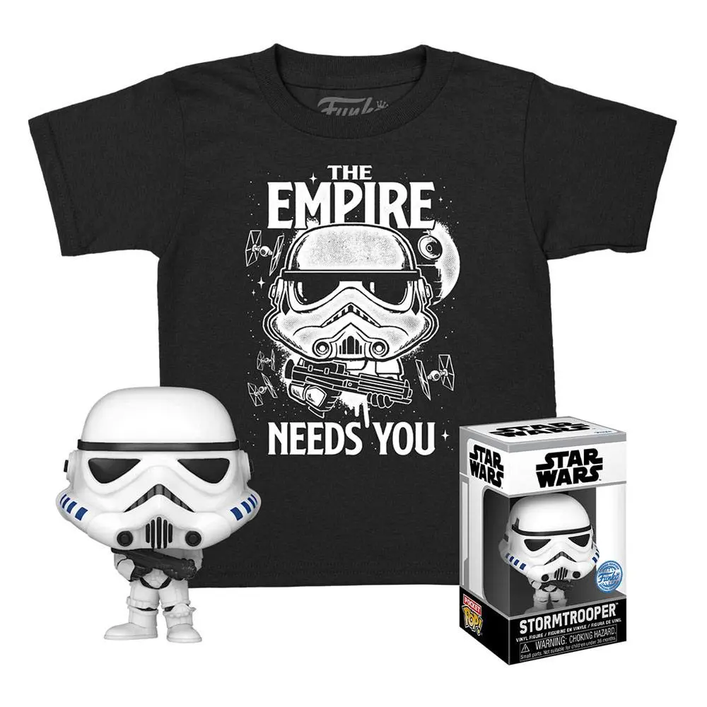 Star Wars Pocket POP! & Tricou Cutie Stormtrooper (KD) Mărime L poza produsului