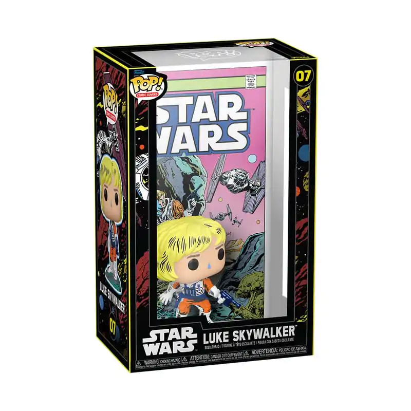 Star Wars Funko POP! Comic Cover Figurina din vinil Luke Skywalker 9 cm poza produsului