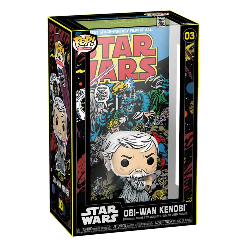 Star Wars Funko POP! Comic Cover Figurina Vinil Obi-Wan 9 cm poza produsului