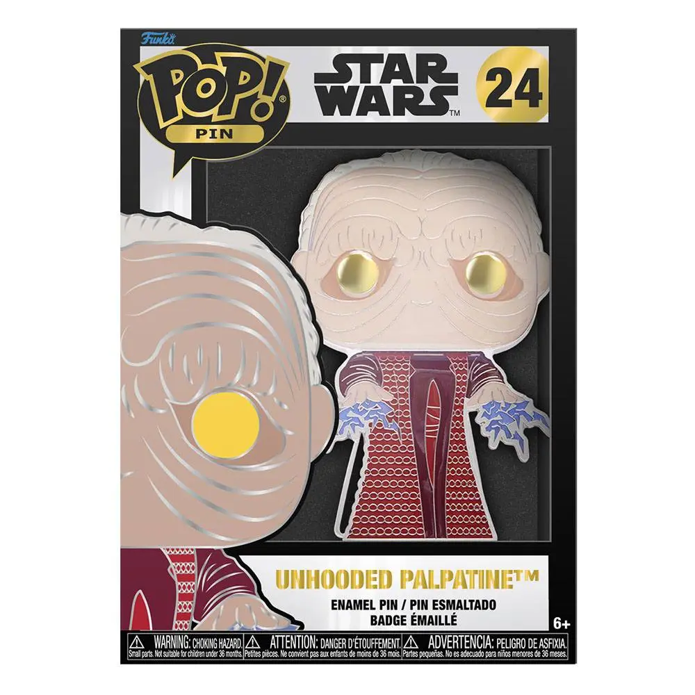 Star Wars POP! Bresa din email Unhooded Palpatine 10 cm poza produsului