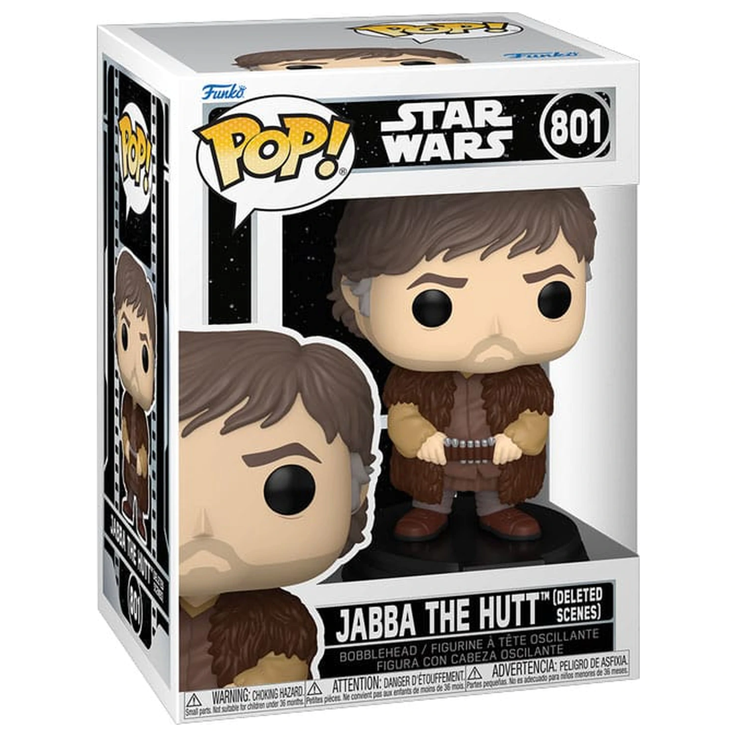 Star Wars Funko POP! Vinyl Figurina Bobblehead Jabba the Hutt (Scene șterse) 9 cm poza produsului