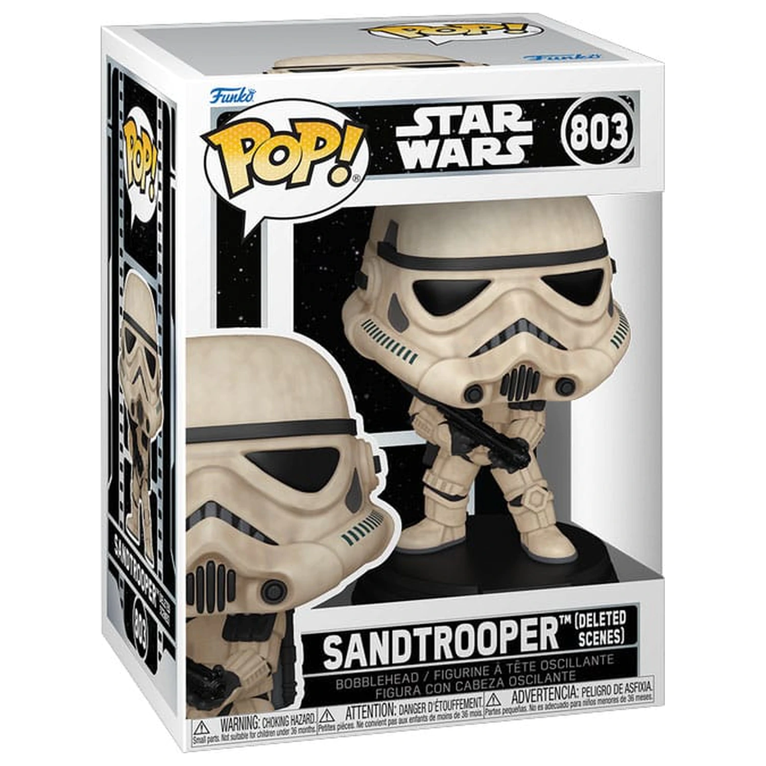 Star Wars Funko POP! Vinyl figurina Bobblehead Sandtrooper (Scene șterse) 9 cm poza produsului