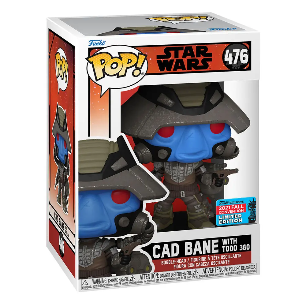 Star Wars POP! Figurina de vinil Cad Bane cu Todo (NYCC/Fall Con.) 9 cm poza produsului