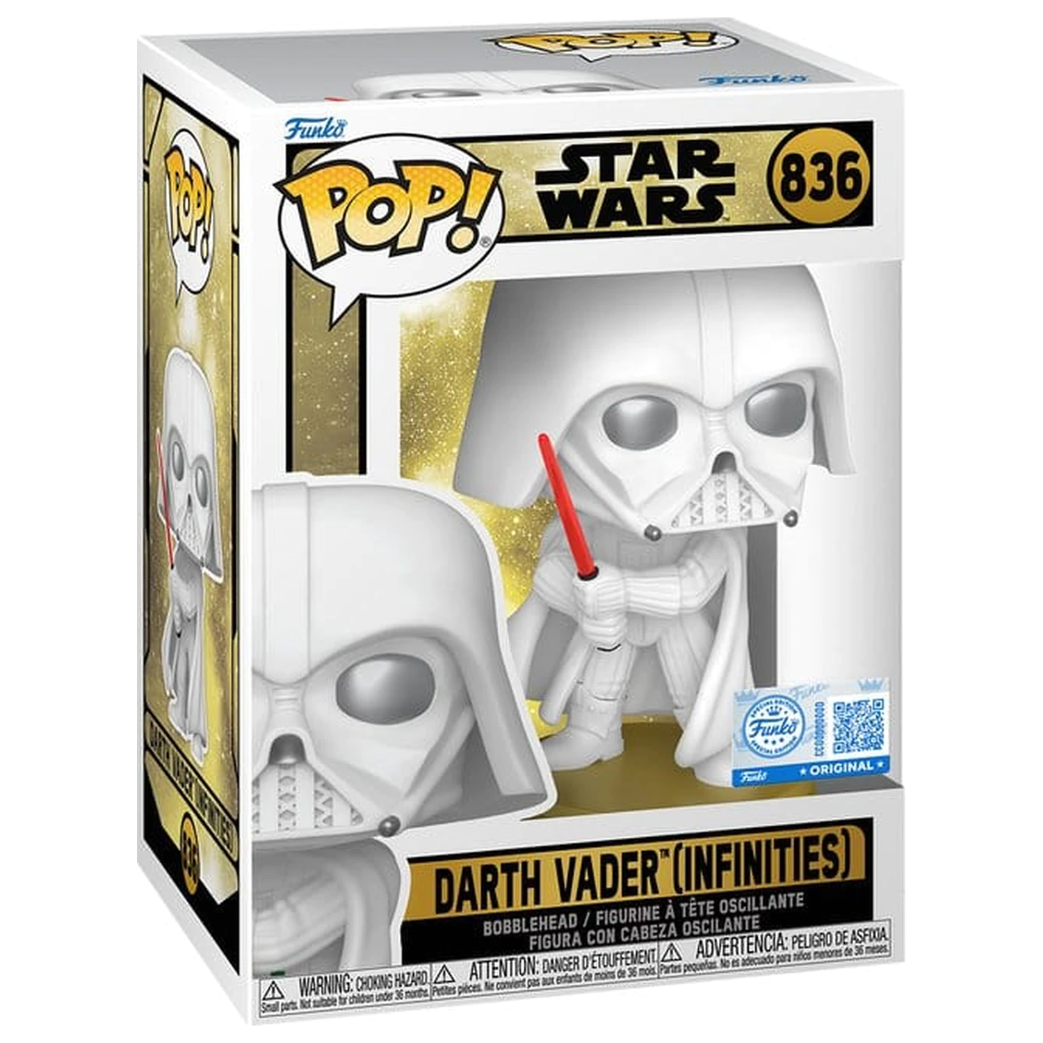Star Wars Funko POP! Figura de vinil Darth Vader (WH) 9 cm poza produsului