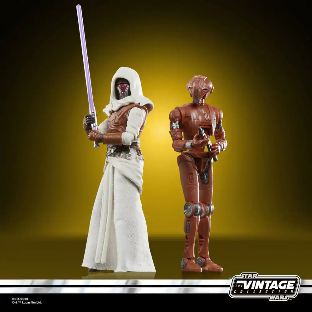 Star Wars: Galaxy of Heroes Vintage Collection figurina de actiune pachet 2 Jedi Knight Revan & HK-47 10 cm poza produsului