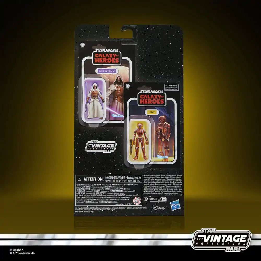 Star Wars: Galaxy of Heroes Vintage Collection figurina de actiune pachet 2 Jedi Knight Revan & HK-47 10 cm poza produsului