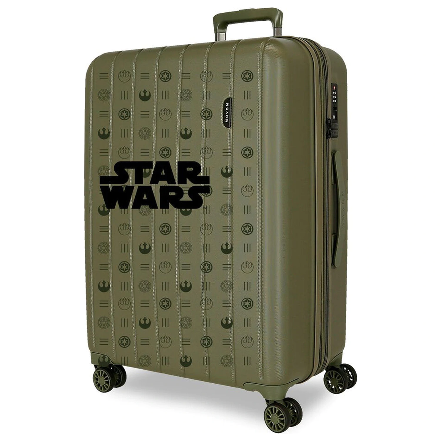 Star Wars geamantan trolley din ABS verde 65 cm poza produsului