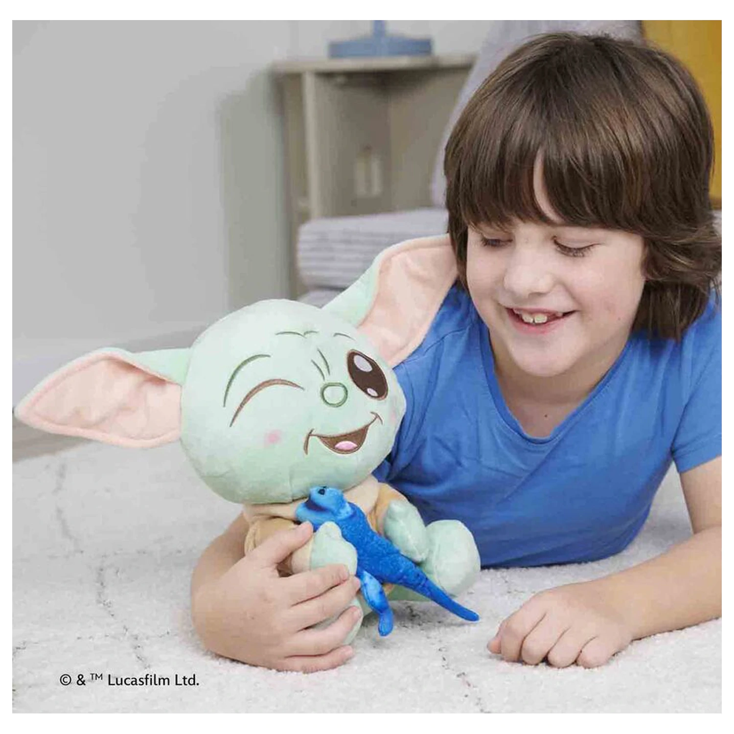 Star Wars Grogu Lizard jucărie de pluș 25 cm poza produsului