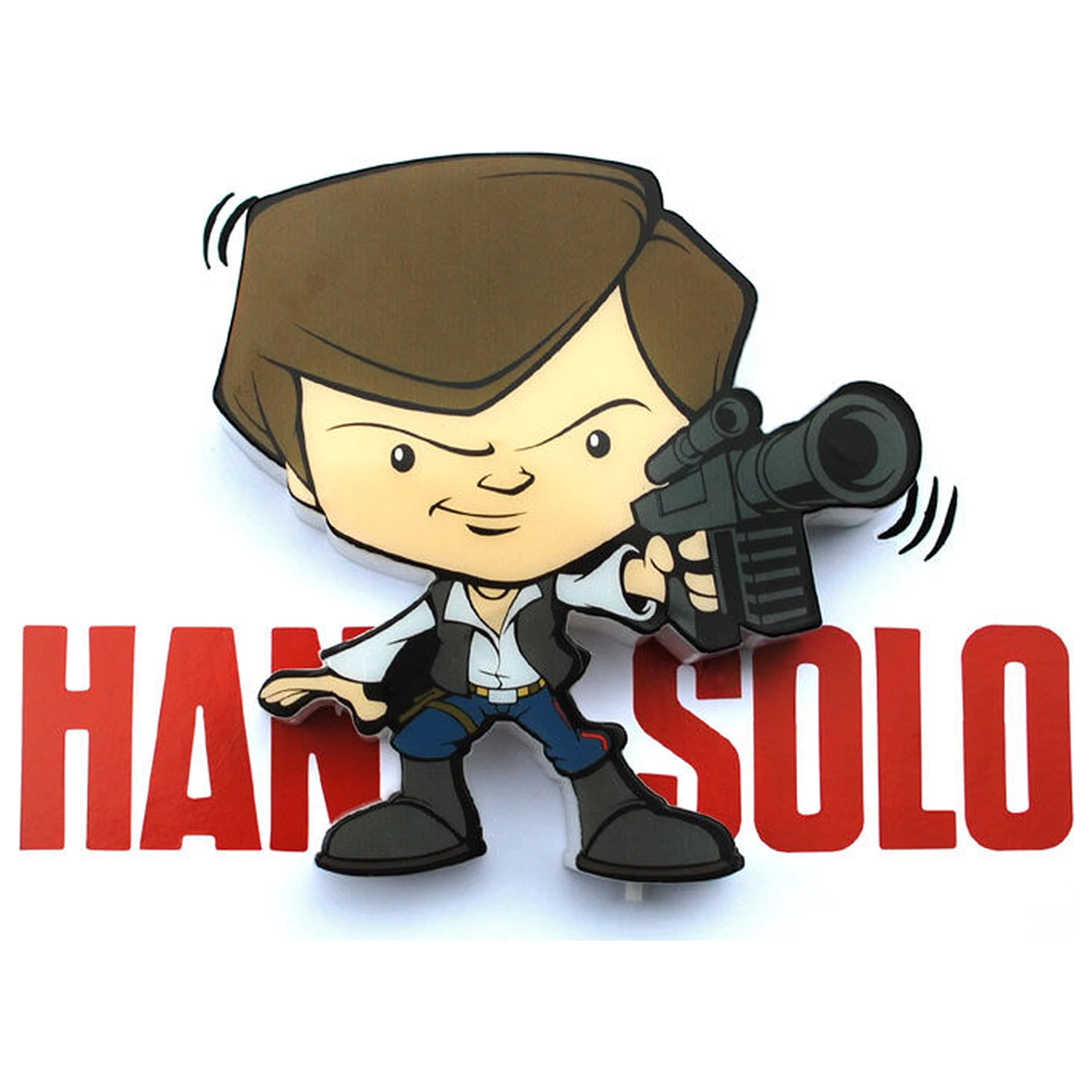 Star Wars Hans Solo 3D Light FX mini lampa poza produsului