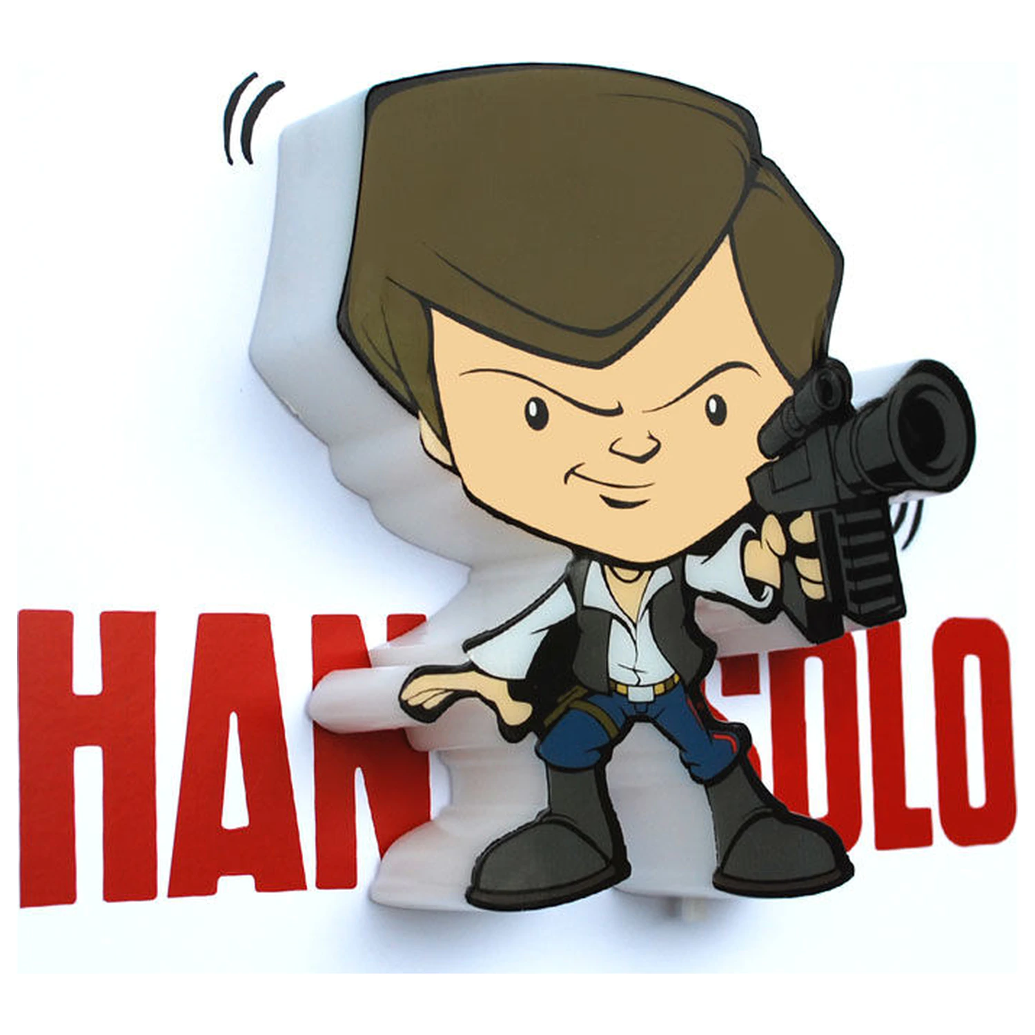 Star Wars Hans Solo 3D Light FX mini lampa poza produsului