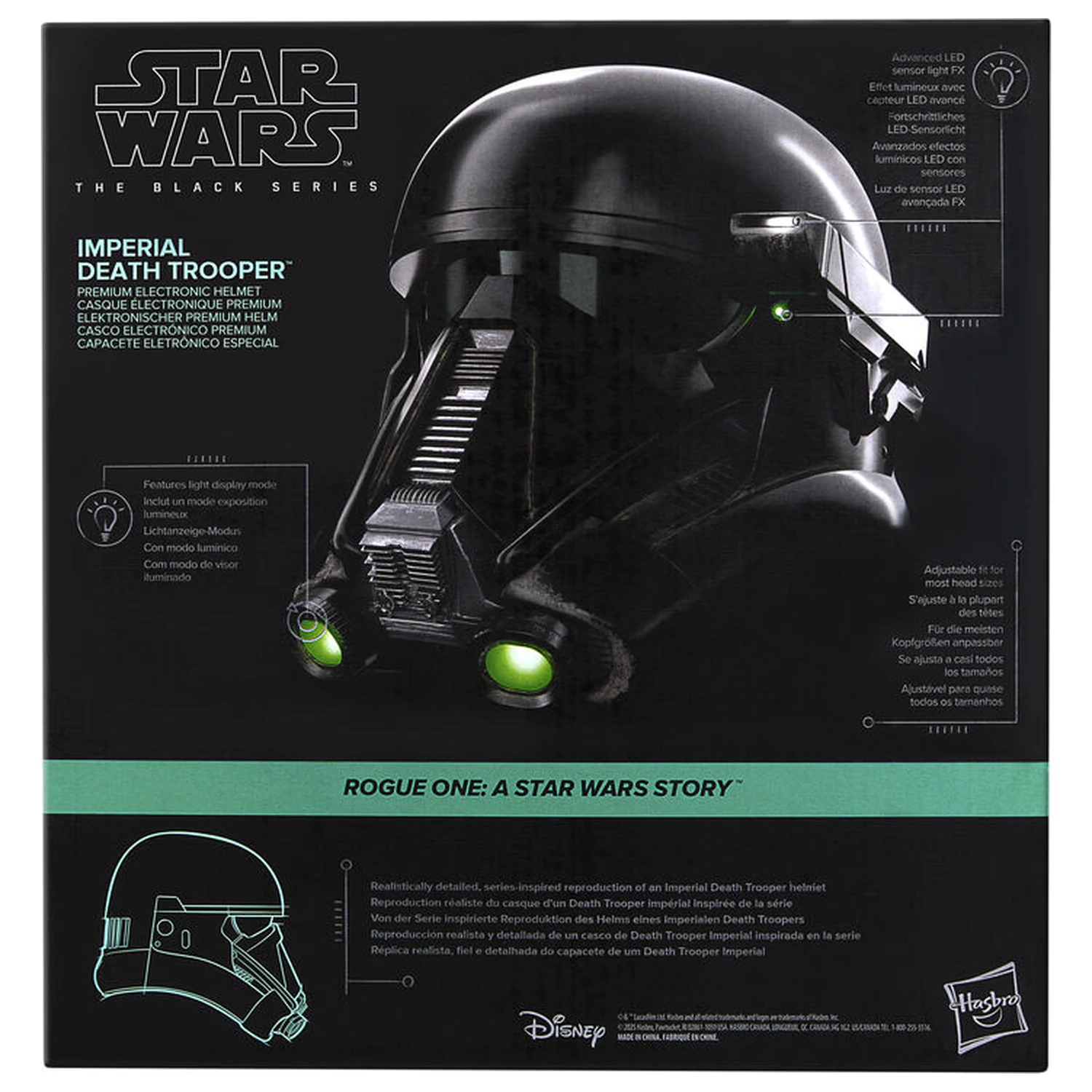 Star Wars Imperial Death Trooper cască electronică poza produsului