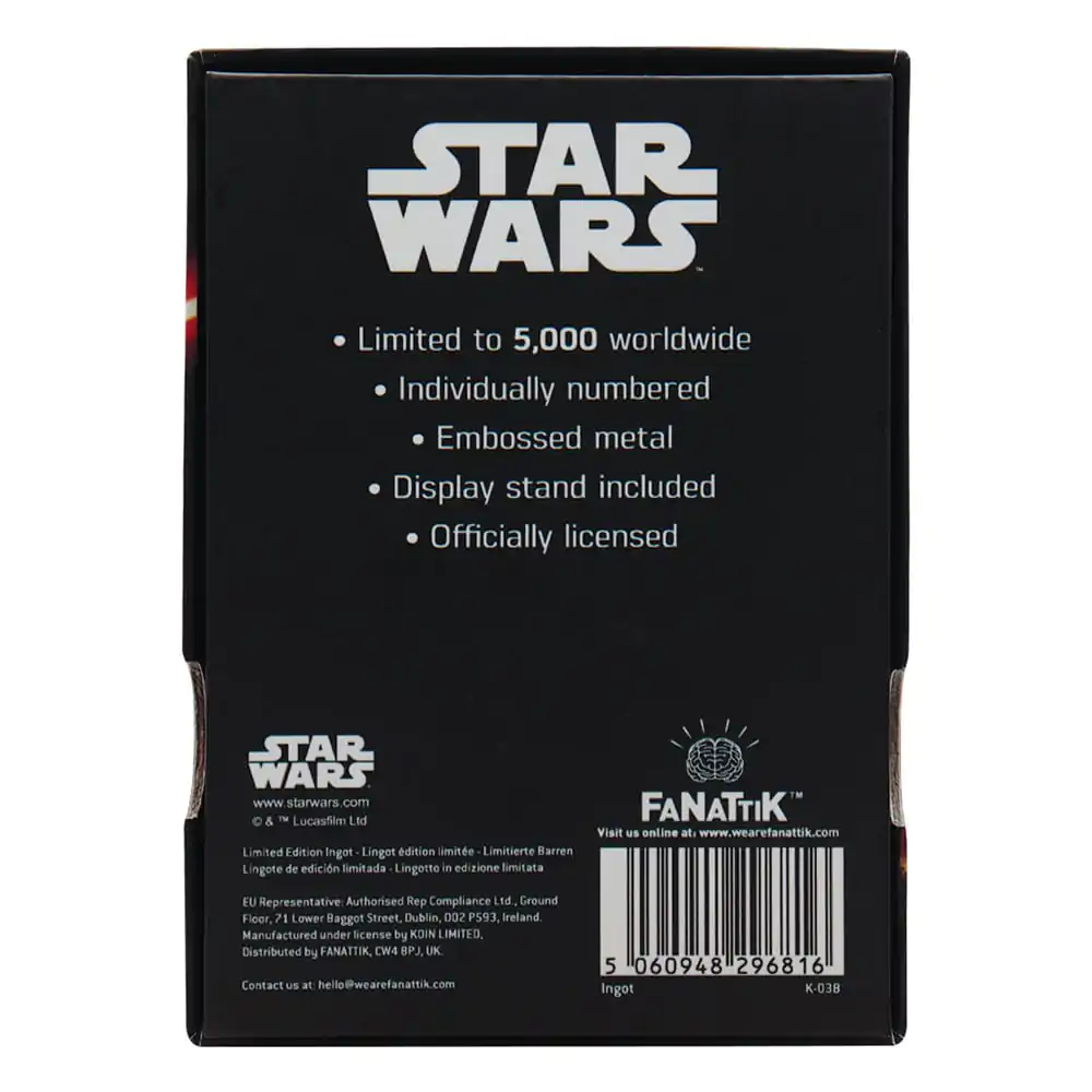 Star Wars Lingou Luke si Vader Editie Limitata poza produsului