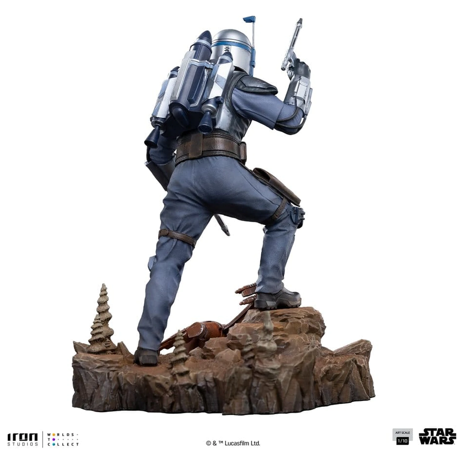 Star Wars Jango Fett Art Scale Statuie 1/10 Jango Fett poza produsului