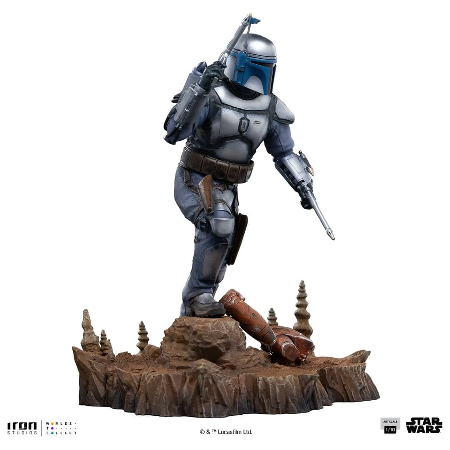 Star Wars Jango Fett Art Scale Statuie 1/10 Jango Fett poza produsului