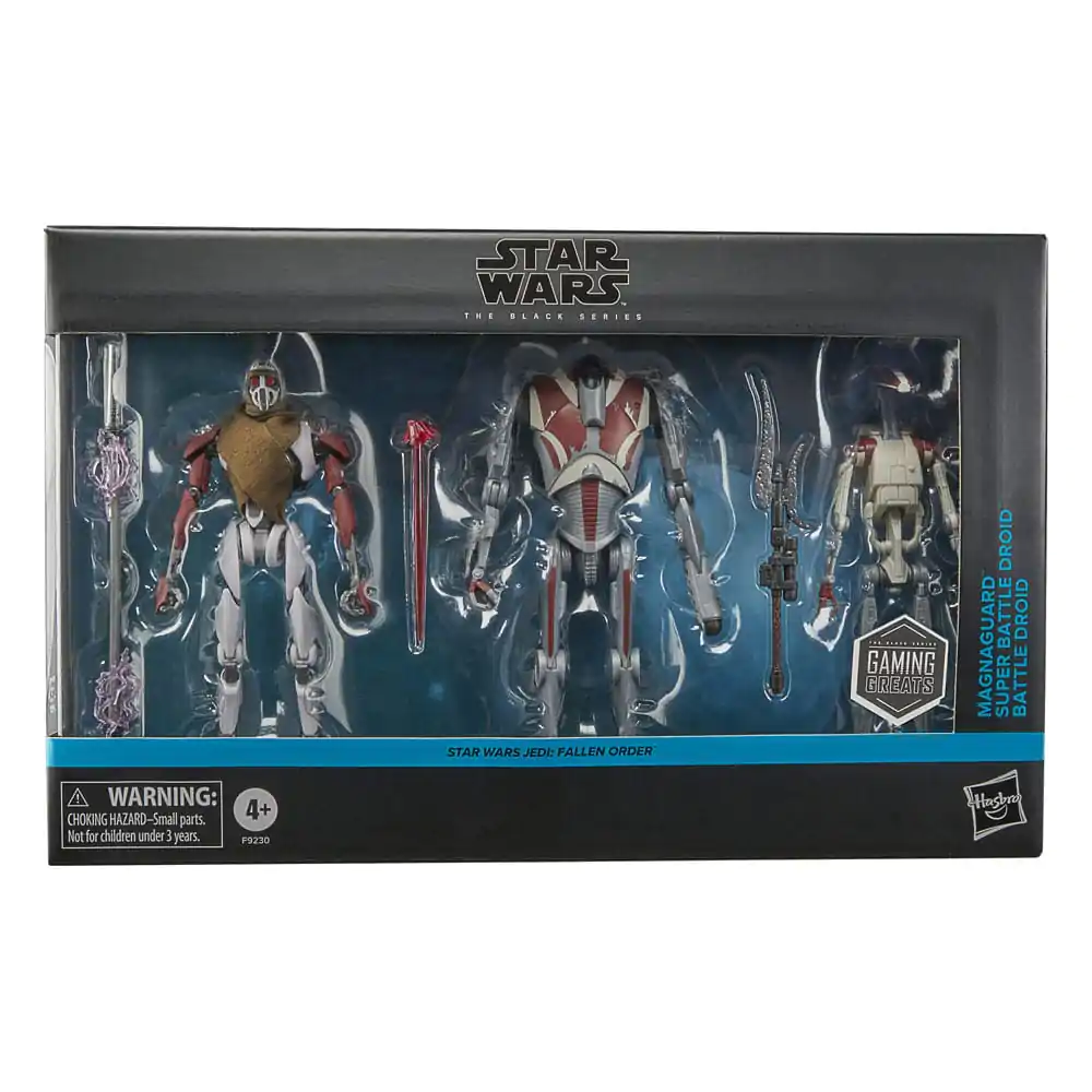 Star Wars Jedi: Survivor Black Series Figurina de acțiune Set de 3 Magna Guard, Super Battle Droid & Battle Droid poza produsului