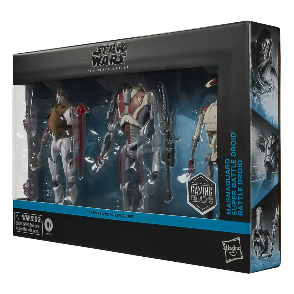 Star Wars Jedi: Survivor Black Series Figurina de acțiune Set de 3 Magna Guard, Super Battle Droid & Battle Droid poza produsului
