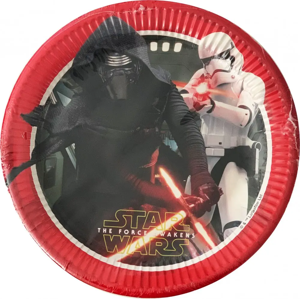 Star Wars Justice Farfurii de Hârtie 8 buc 23 cm poza produsului