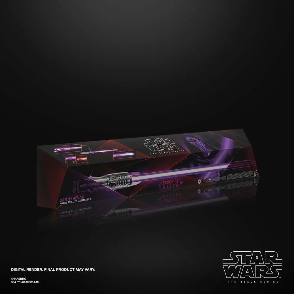 Star Wars: Knights of the Old Republic Black Series Replica Sabie Laser Force FX Elite Darth Revan poza produsului