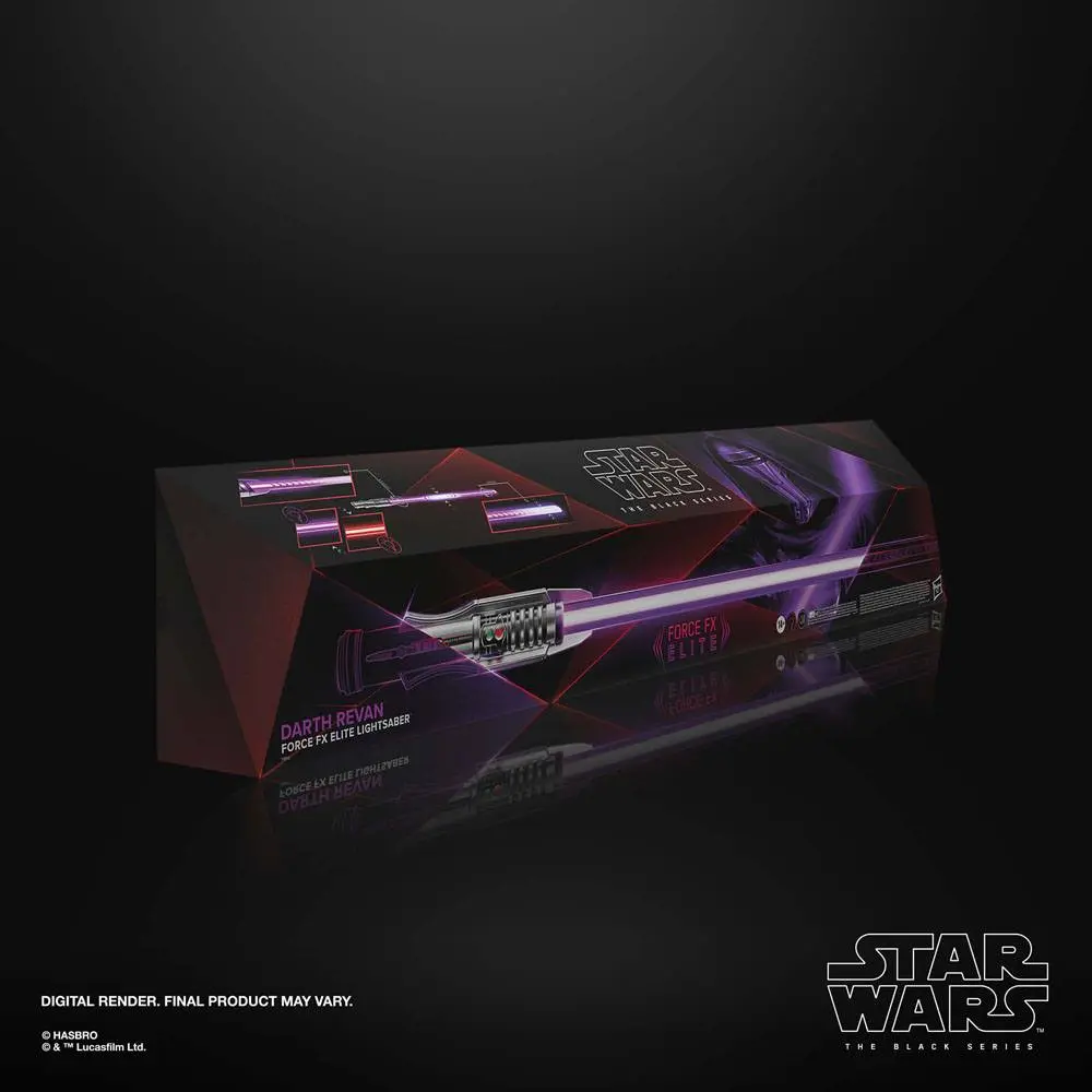 Star Wars: Knights of the Old Republic Black Series Replica Sabie Laser Force FX Elite Darth Revan poza produsului