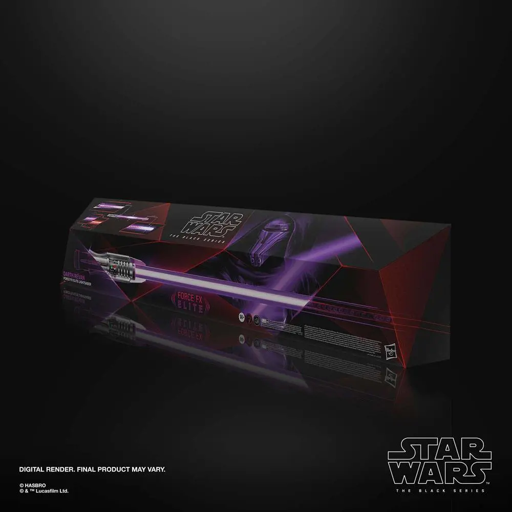 Star Wars: Knights of the Old Republic Black Series Replica Sabie Laser Force FX Elite Darth Revan poza produsului