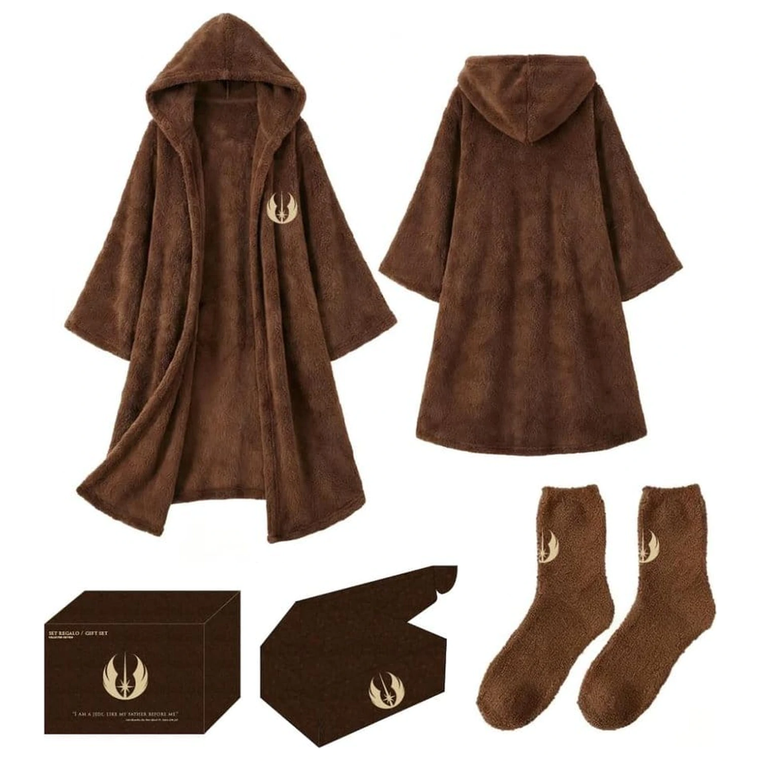 Star Wars Fleece Cape si Sosete Set Cadou poza produsului