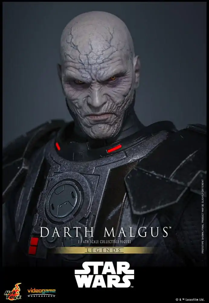 Figurină de acțiune de colecție Star Wars Legends Videogame Masterpiece 1/6 Darth Malgus 34 cm poza produsului