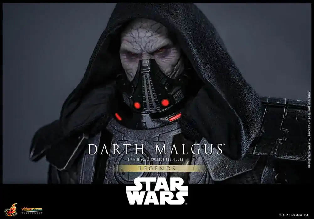 Figurină de acțiune de colecție Star Wars Legends Videogame Masterpiece 1/6 Darth Malgus 34 cm poza produsului