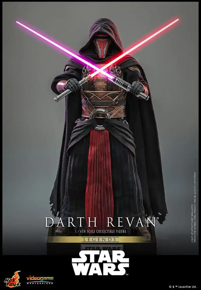 Star Wars Legends Figurina de Acțiune Capodoperă Joc Video 1/6 Darth Revan 31 cm poza produsului