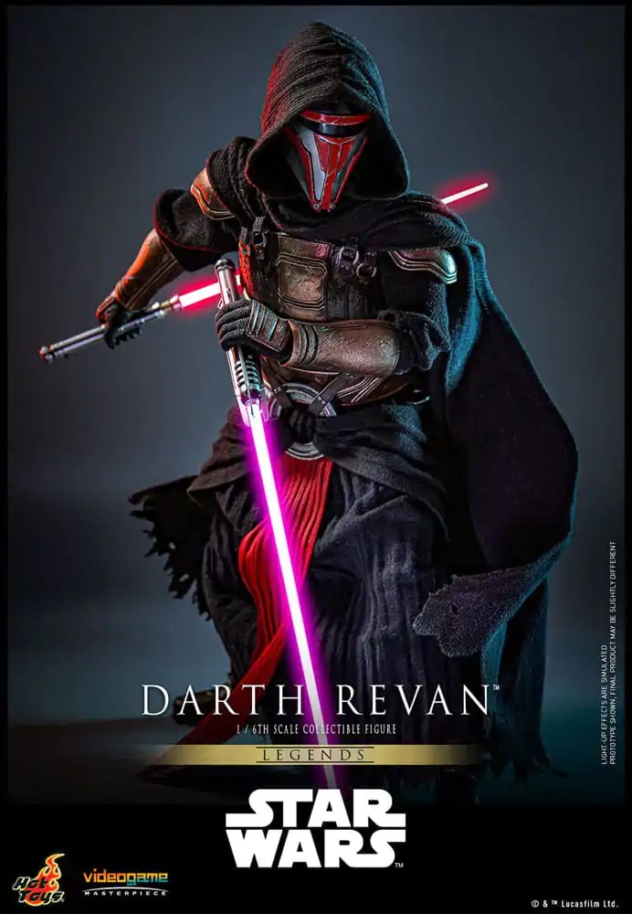 Star Wars Legends Figurina de Acțiune Capodoperă Joc Video 1/6 Darth Revan 31 cm poza produsului