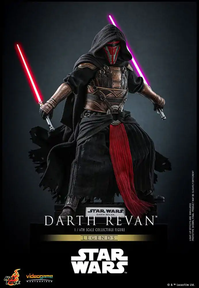 Star Wars Legends Figurina de Acțiune Capodoperă Joc Video 1/6 Darth Revan 31 cm poza produsului