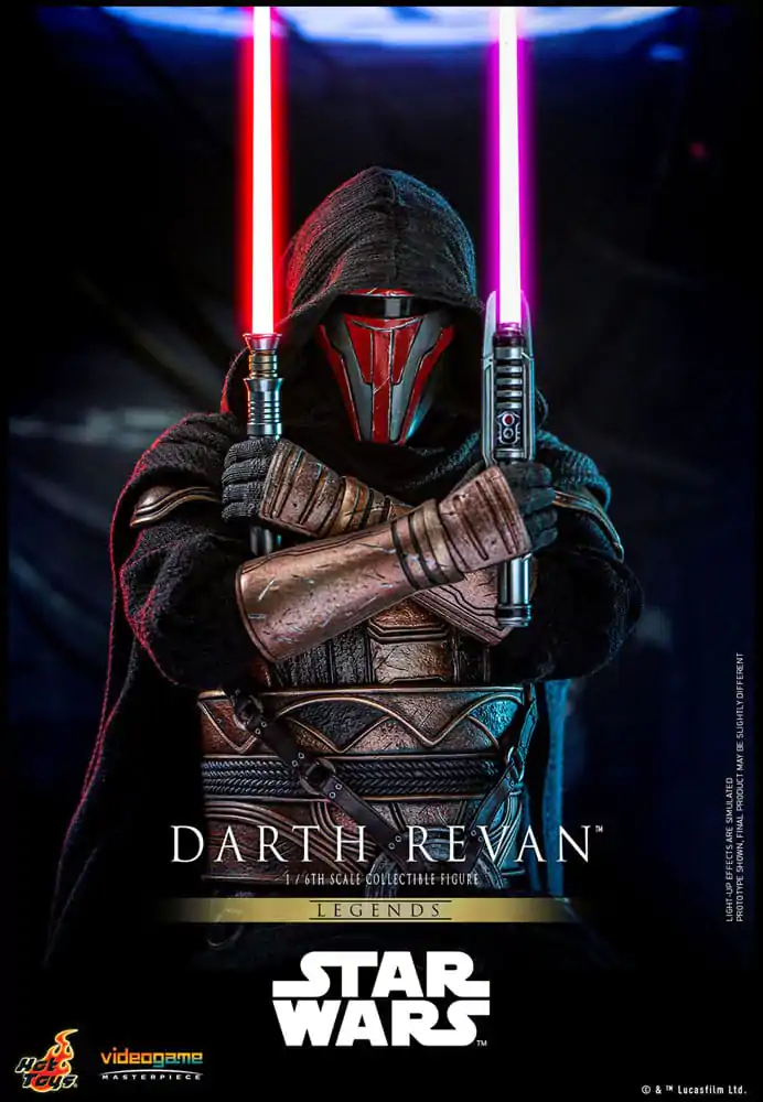 Star Wars Legends Figurina de Acțiune Capodoperă Joc Video 1/6 Darth Revan 31 cm poza produsului