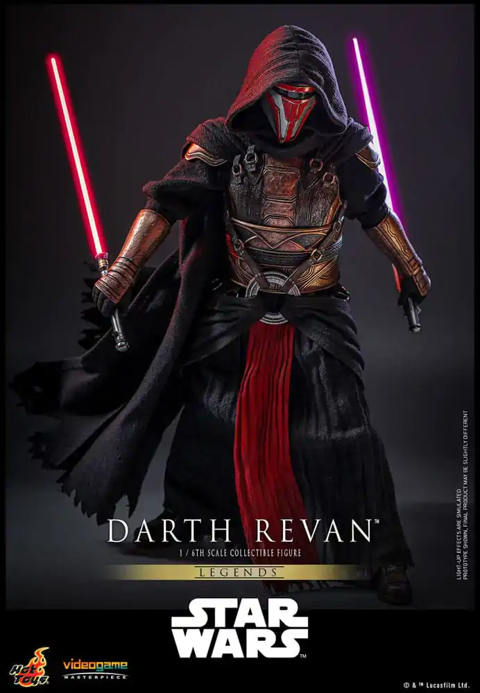 Star Wars Legends Figurina de Acțiune Capodoperă Joc Video 1/6 Darth Revan 31 cm poza produsului