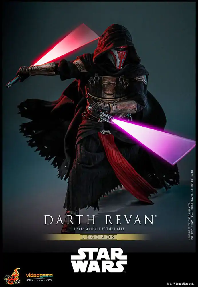 Star Wars Legends Figurina de Acțiune Capodoperă Joc Video 1/6 Darth Revan 31 cm poza produsului