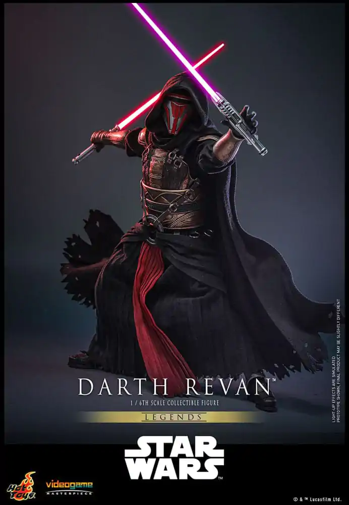 Star Wars Legends Figurina de Acțiune Capodoperă Joc Video 1/6 Darth Revan 31 cm poza produsului