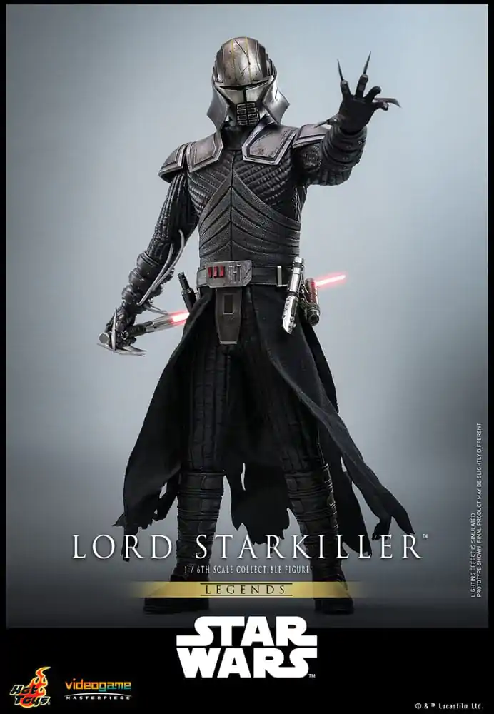 Star Wars Legends Joc Video Figurina de Acțiune Masterpiece 1/6 Lord Starkiller 31 cm poza produsului