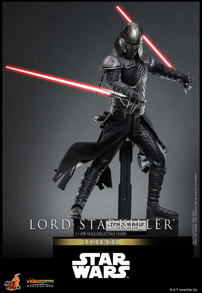 Star Wars Legends Joc Video Figurina de Acțiune Masterpiece 1/6 Lord Starkiller 31 cm poza produsului